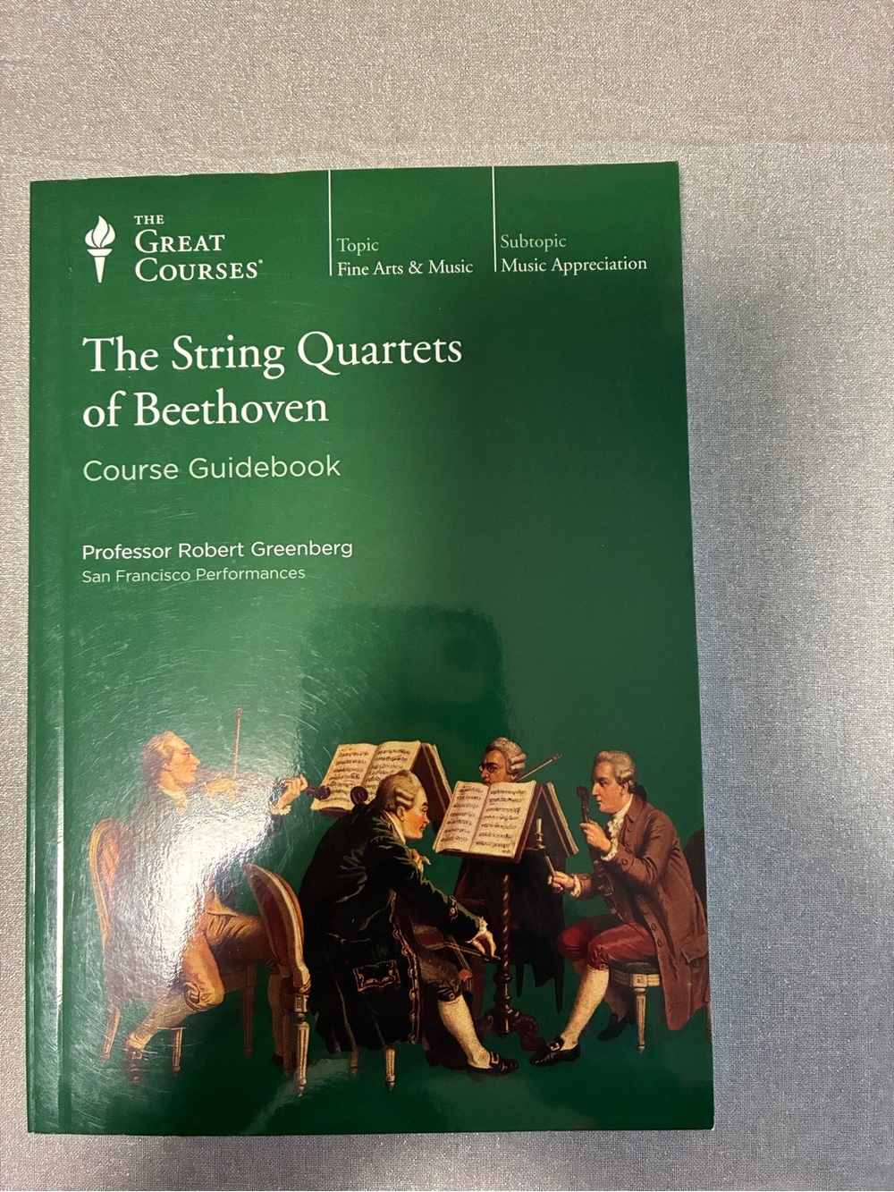 The Great Courses:The String Quartets of Beethoven - Course Guidebook and 6 DVDs